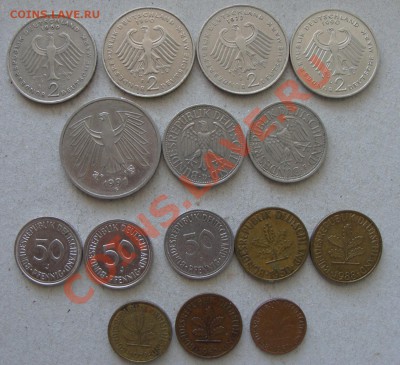 Гемания ФРГ -- 18 монет -- до 04.03.2011 в 22.00 по Москве - Герм-1