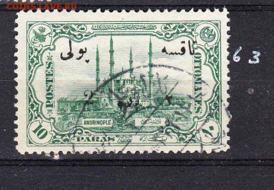 Турция 1914 1м надпечатка - 175