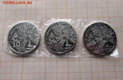 Остров Авокарде 10 рупий 2013г Рыбы(3шт).Парусник.До 17.08. - ь.JPG
