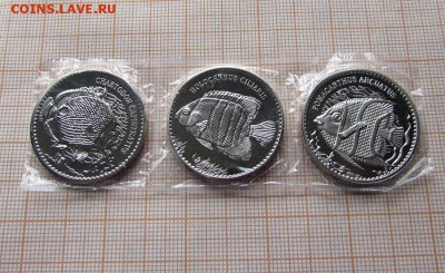 Остров Авокарде 10 рупий 2013г Рыбы(3шт).Парусник.До 17.08. - ь1.JPG