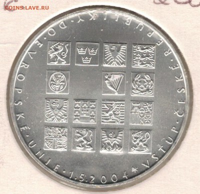 Ag Чехия 200 крон 2004 Евросоюз 21.08.17 в 22.00мск (Е144) - 5-ч200к2004