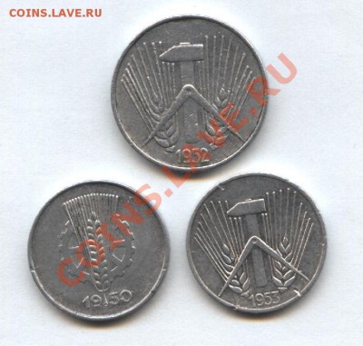 ГДР 3 монеты 4.03.11 в 21-00 мск - Изображение 195