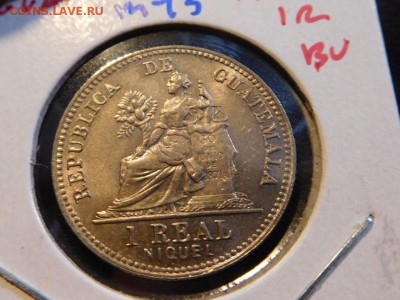Гватемала 1 реал 1910 UNC - Guatemala 1 real 1910