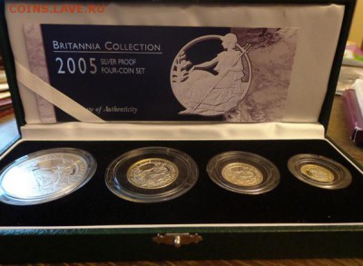 АНГЛИЯ - набор БРИТАННИЯ 2005 г. до 22.08, 22.00 - Британния набор коробка_1