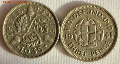 С 1 РУБ. БРИТАНИЯ 3 пенса 1935г. и 3 пенса 1941г. до 23.08 - IMG_8417.JPG