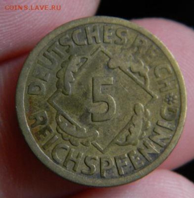 5 пфенниг веймар 1925 - DSCN1002.JPG