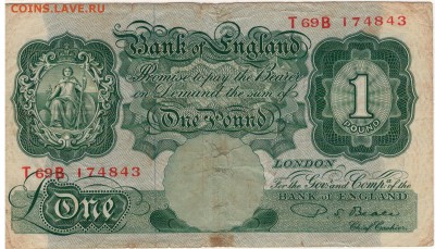 ВЕЛИКОБРИТАНИЯ ФУНТ 1949-55 ДО 24.08.2017 В 22.00МСК (Е53) - 1-в1