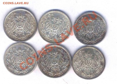 2 марки 6 шт. 1908 -1917г. 03.03.11, 22.00 - 61