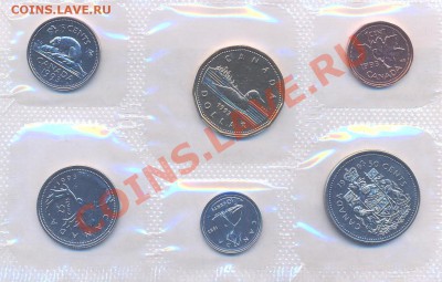 Набор Канады 1993г.Mint, Старт 1.Р. до 6.03.11г. в 22.00МСК - 1993-2