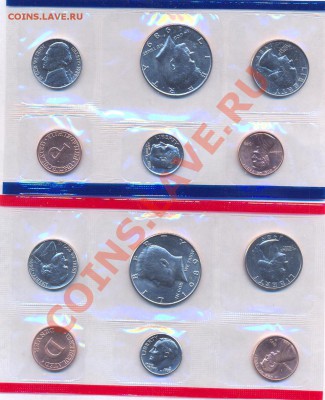 Набор США 1989г.Mint, Старт 1.Р. до 6.03.11г. в 22.00МСК - 1987-1