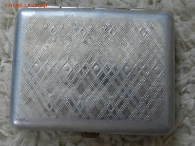 Портсигар 50 Лет Октября - алюминий СССР - до 22.08.17 - DSCN7090