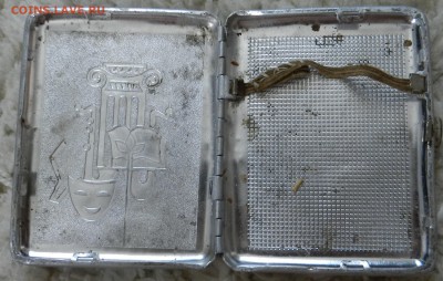 Портсигар Театральный - алюминий СССР - до 22.08.17 - DSCN7092