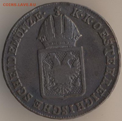 Австрия, 3 крейцера 1851 года. Адекватна ли цена? - 2