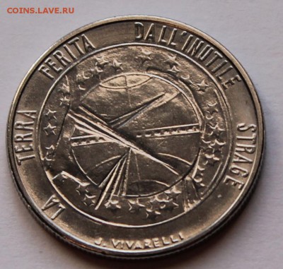 Сан Марино 100 лир 1977-2.  ТИРАЖ - 565 000. - 4