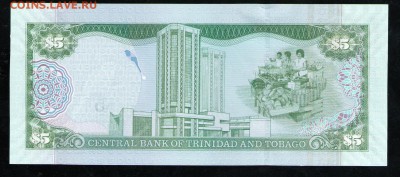 ТРИНИДАД И ТОБАГО 5 ДОЛЛАРОВ 2006 UNC - 22 001