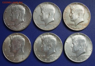 США. Пол доллара 1964-69. Одним лотом. До 27.08.17 в 21:30. - DSCF0620.JPG