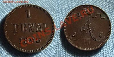 -- 1 Пенни 1893 -- Рус. Финляндия до 06.03.11 в 22.00 М - Coin789(1)