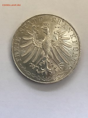Франкфурт, двойной гульден 1849, Гёте. До 25.08 в 22.00 по М - IMG_3493.JPG