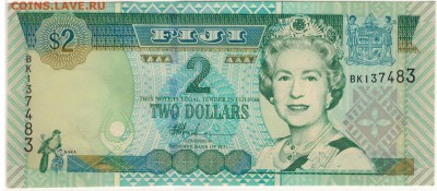 Фиджи 2 доллара 2002 до 28.05.2017 в 22.00мск (Д751) - 1-1фид2д2002а