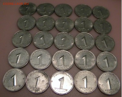 1 Пфеннинг ГДР 1952г. 25шт. до 27.08.17г. 22:00 - DSCN3922.JPG