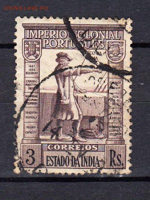 Колонии Португальская Индия 1938г 1м - 186