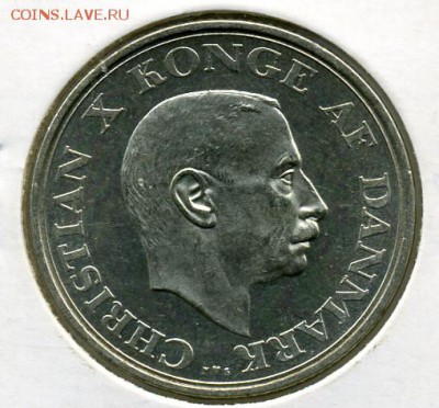 2 кроны 1937 года Дания UNC - до 25.08 - 2 кроны 1937().JPEG