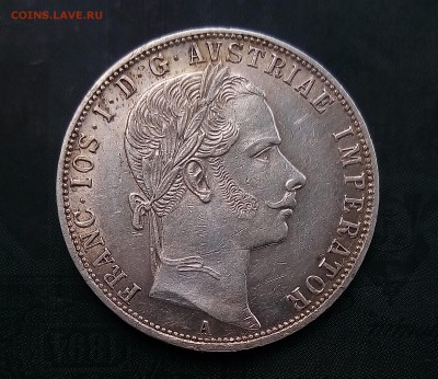 1 флорин 1860г,С 200,Австрия,до 28.08 - P_20170823_170620_SRES_1