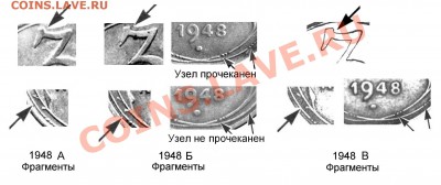 3 копейки 1948 года. Помогите в определении шт. - 024