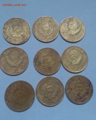 Лот пятаков СССР 1930,1931,1955,1946 - ссссср