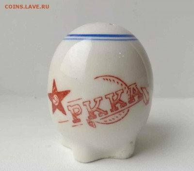 Солонки РККА . Завод Красный Фарфорист 1930-е года. Оригинал - image
