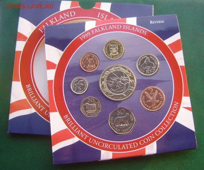 Набор Фолклендские острова 1999 Крона Шайба 2 фунта пенсы - nabor_folklendskie_ostrova_1999_krona_shajba_2_funta_pensy_folklendy_bimetall