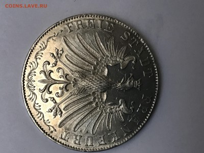 Франкфурт, двойной гульден 1849, Гёте. До 25.08 в 22.00 по М - IMG_1449.JPG