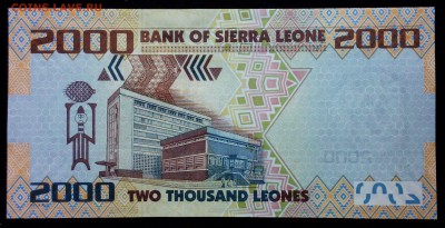 Сьерра-Леоне 2000 леоне 2010 unc до 31.08.17. 22:00 мск - 1