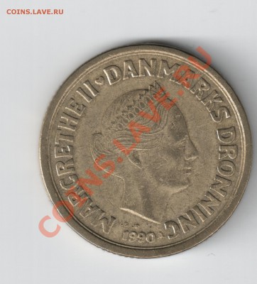 20 крон Дания 1990г.в. что стоит??? - ино