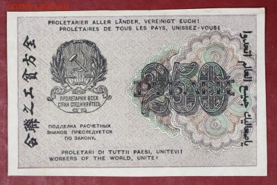 250 руб. 1919 год. *** XF- AUNC ******* 30,08,17 в 22,00 - новое фото 028