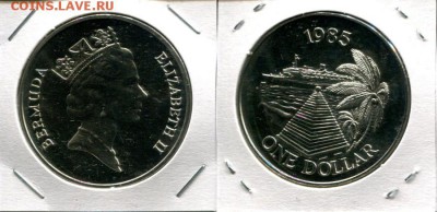 Бермуды 1$ 1985 Круизное судно до 29.08.17 23-00 мск - Bermuda 1$ 1985 Ship.