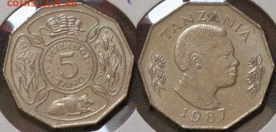 Танзания 5 шиллингов 1987 - Танзания 5 шиллингов 1987 150.JPG