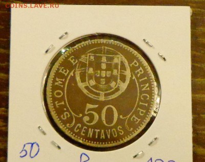 ПОРТУГ. САН-ТОМЕ И ПРИНСИПИ - 50с 1929 с 200! 1.09, 22.00 - С.Томе и Принсипе 50 сентаво