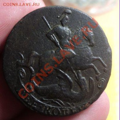 2 копейки 1757.Гурт надпись. Оценка. - DSC03284.JPG