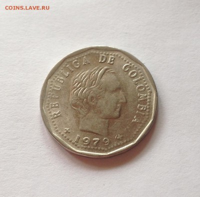50 сентаво 1979г. Колумбия , до 01.09.17г. - колумбия-2