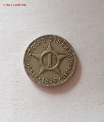 1 сентаво 1946г. Куба , до 01.09.17г. - куба-3