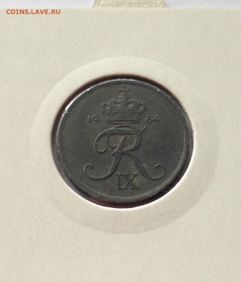 2 эре 1964г. Дания , до 01.09.17г. - дания-1