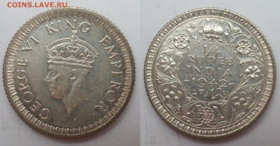 4 рупии Британской Индии 1942 г - 31.08.17 22:00:00 мск - 20170826_111129