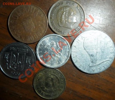 6 иностранных монет - Г