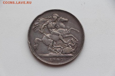 Великобритания 1 крона 1902 - IMG_7487.JPG