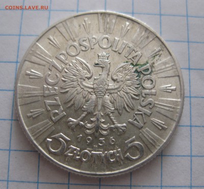 5 злотых 1936 г. Пилсудский с 200 - IMG_4999.JPG