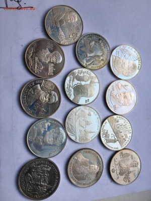 Юбилейные монеты "молодой России" 53 шт. Оценка - IMG_7042.JPG