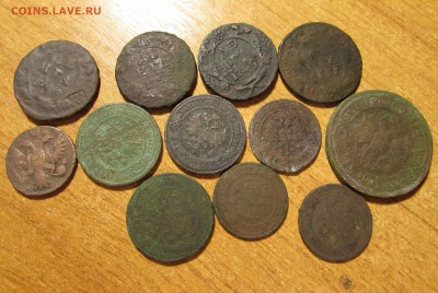 Медь Российский Империи 50шт (уставшие) с Рубля. до 27.08.17 - IMG_2544.JPG
