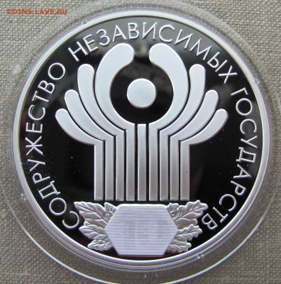 3 рубля 2001 года. 10-летие СНГ. Ag. До 31.08.17 22-00 - IMG_0038.JPG