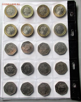 БРИТАНИЯ 8 Х 2 фунта (биметалл) + 12 Х 50 пенсов.ОЦЕНКА. - 010.JPG